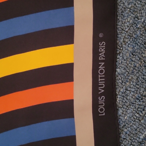 Louis Vuitton Rare Vtg LeWitt Scarf - Picture 2 of 6